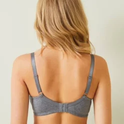 2 Soutiens-gorge Grossesse Et Allaitement Rembourré En Coton Bio Lot Noir/blanc - Vertbaudet -Vertbaudet shop 2 soutiens gorge grossesse et allaitement rembourre en coton bio 2