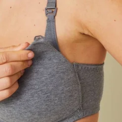 2 Soutiens-gorge Grossesse Et Allaitement Rembourré En Coton Bio Lot Noir/blanc - Vertbaudet -Vertbaudet shop 2 soutiens gorge grossesse et allaitement rembourre en coton bio 4