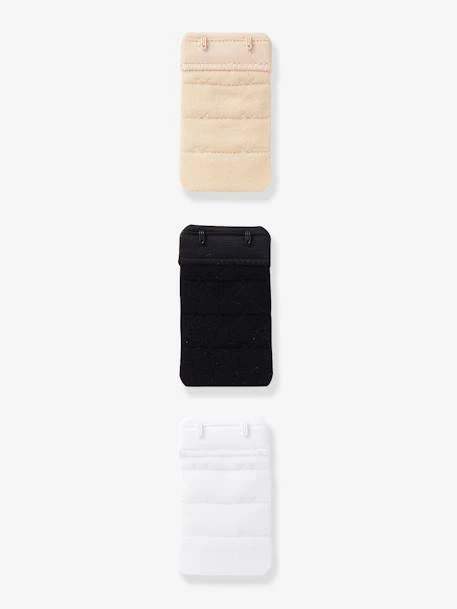 3 Prolongateurs De Soutien-gorge D'allaitement Blanc+beige+noir - Vertbaudet 1 3 Prolongateurs De Soutien-gorge D'allaitement Blanc+beige+noir - Vertbaudet
