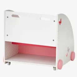 Bibliothèque à Roulettes ENVOLEE Blanc - Vertbaudet -Vertbaudet shop bibliotheque a roulettes envolee 2