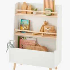 Bibliothèque Avec Fond Réversible Hanoï Blanc - Vertbaudet -Vertbaudet shop bibliotheque avec fond reversible hanoi 2