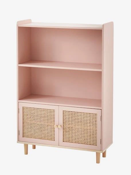 Bibliothèque Cannage LIGNE POÉSIE Rose - Vertbaudet 2 Bibliothèque Cannage LIGNE POÉSIE Rose - Vertbaudet – Image 2