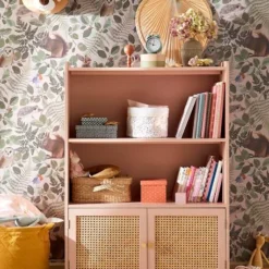 Bibliothèque Cannage LIGNE POÉSIE Rose - Vertbaudet 5 Bibliothèque Cannage LIGNE POÉSIE Rose - Vertbaudet -Vertbaudet shop bibliotheque cannage ligne poesie 2