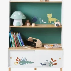 Bibliothèque Jungle Paradise Blanc - Vertbaudet -Vertbaudet shop bibliotheque jungle paradise 2