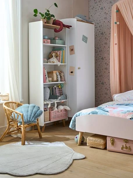 Bibliothèque LIGNE CONFETTI Blanc / Bois - Vertbaudet 5 Bibliothèque LIGNE CONFETTI Blanc / Bois - Vertbaudet – Image 5