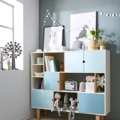 Bibliothèque LIGNE OSLO Vert - Vertbaudet -Vertbaudet shop bibliotheque ligne oslo 3