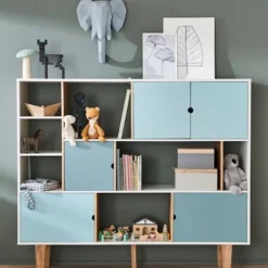 Bibliothèque LIGNE OSLO Vert - Vertbaudet -Vertbaudet shop bibliotheque ligne oslo 4