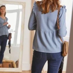 Blouse De Grossesse Et D'allaitement Gaze De Coton Rose Pale - Vertbaudet 9 Blouse De Grossesse Et D'allaitement Gaze De Coton Rose Pale - Vertbaudet -Vertbaudet shop blouse de grossesse et dallaitement gaze de coton 15