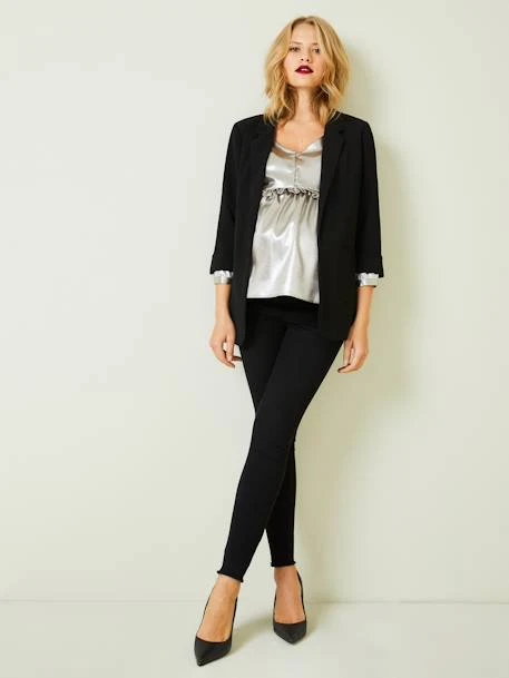 Blouse Spécial Fêtes De Grossesse Et D'allaitement Lamé Or - Vertbaudet 6 Blouse Spécial Fêtes De Grossesse Et D'allaitement Lamé Or - Vertbaudet – Image 6