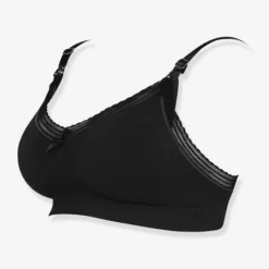 Brassière De Grossesse Et D’allaitement Sans Coutures Milk CACHE COEUR Noir - Cache Coeur -Vertbaudet shop brassiere de grossesse et dallaitement sans coutures milk cache coeur 5