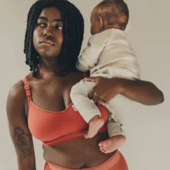 Brassière De Maternité Et D'allaitement I'm Enough CACHE COEUR X TAJINE BANANE Terracotta - Cache Coeur -Vertbaudet shop brassiere de maternite et dallaitement im enough cache coeur x tajine banane 5