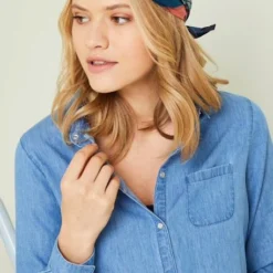 Chemisier De Grossesse Et D'allaitement Jean Denim Stone - Vertbaudet 9 Chemisier De Grossesse Et D'allaitement Jean Denim Stone - Vertbaudet -Vertbaudet shop chemisier de grossesse et dallaitement jean denim 3