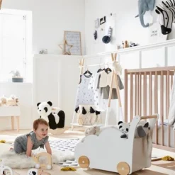 Coffre à Roulettes Nuage Vert - Vertbaudet -Vertbaudet shop coffre a roulettes nuage 5