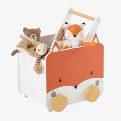 Coffre à Roulettes Renard Blanc - Vertbaudet