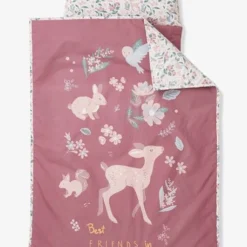 Vertbaudet shop 28 Couchage De Sieste Maternelle MINILI VICTORIA Personnalisable Prune - Vertbaudet