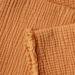 Couverture En Gaze De Coton Bio Caramel - Vertbaudet -Vertbaudet shop couverture en gaze de coton bio 3