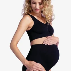 Culotte De Grossesse Montante Noir - Carriwell