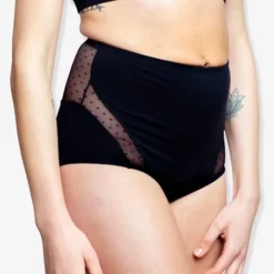 Culotte Post-partum Roma HERLOOP (flux Très Abondant) Noir - Herloop