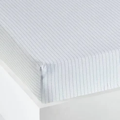 Drap-housse Enfant ALPIN Blanc Imprimé - Vertbaudet