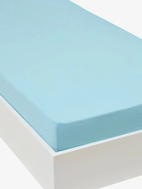 Drap-housse Enfant En Jersey Extensible Uni Couleur Gris - Vertbaudet 1 Drap-housse Enfant En Jersey Extensible Uni Couleur Gris - Vertbaudet