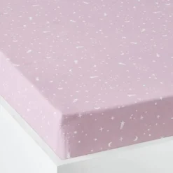 Drap-housse Enfant MISS CONSTELLATION Parme - Vertbaudet