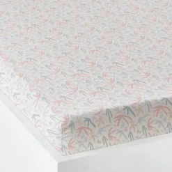 Drap-housse Enfant OCÉANE écru / Multicolore - Vertbaudet