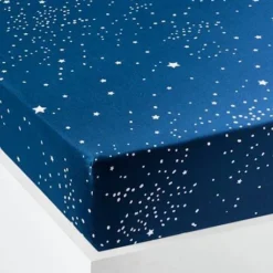 Drap-housse Enfant OURS POLAIRE Bleu Foncé - Vertbaudet