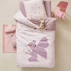 Drap-housse Enfant PETITE FEE Violet - Vertbaudet -Vertbaudet shop drap housse enfant petite fee 2