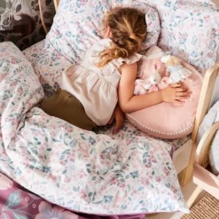 Drap-housse Enfant VICTORIA écru / Multicolore - Vertbaudet -Vertbaudet shop drap housse enfant victoria 2