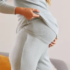 Ensemble 2 Pièces Pyjama Grossesse Et Allaitement Gris Clair Uni - Vertbaudet -Vertbaudet shop ensemble 2 pieces pyjama grossesse et allaitement 7