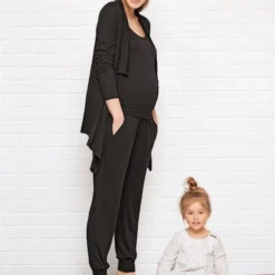 Ensemble 3 Pièces Homewear Grossesse Et Allaitement Noir - Vertbaudet -Vertbaudet shop ensemble 3 pieces homewear grossesse et allaitement 4