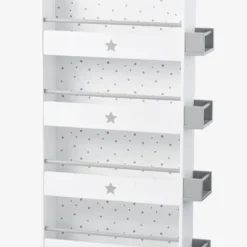 Etagère-bibliothèque Enfant LIGNE SIRIUS Blanc Clair Uni Avec Decor - Vertbaudet