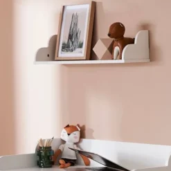 Etagère équerre LIGNE ROMANCE Blanc - Vertbaudet -Vertbaudet shop etagere equerre ligne romance 4