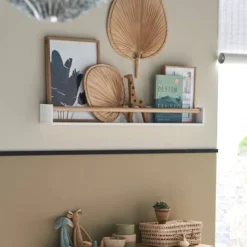 Etagère Large LIGNE CONFETTI Blanc - Vertbaudet -Vertbaudet shop etagere large ligne confetti 2