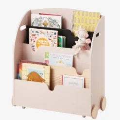 Etagère Pour Livres à Roulettes LIGNE SCHOOL Rose - Vertbaudet 10 Etagère Pour Livres à Roulettes LIGNE SCHOOL Rose - Vertbaudet -Vertbaudet shop etagere pour livres a roulettes ligne school 4