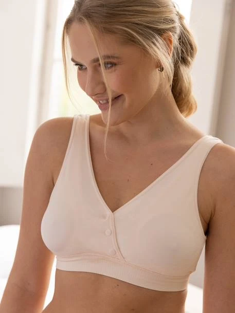 Lot De 2 Brassières Grossesse Et Allaitement Vieux Rose - Vertbaudet 2 Lot De 2 Brassières Grossesse Et Allaitement Vieux Rose - Vertbaudet – Image 2
