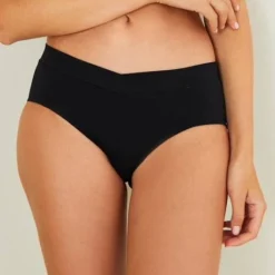 Lot De 2 Shorties De Grossesse Sans Coutures En Microfibre Lot Noir - Vertbaudet