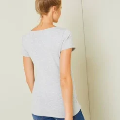 Lot De 2 T-shirts Cache-coeur Grossesse Et Allaitement Noir - Vertbaudet -Vertbaudet shop lot de 2 t shirts cache coeur grossesse et allaitement 2