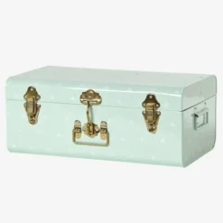 Malle De Rangement En Métal Vert - Vertbaudet