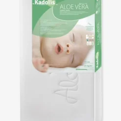 Matelas Bébé Aloe Vera 60x120 Cm KADOLIS Blanc - Kadolis