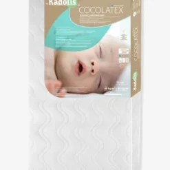 Matelas Bébé Coco Latex 60x120 Cm KADOLIS Blanc - Kadolis