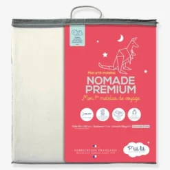 Matelas Nomade Premium Pliant 2 Parties P'TIT LIT Blanc - P'tit Lit