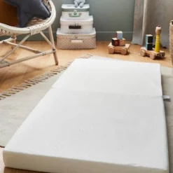 Matelas Nomade Premium Pliant 2 Parties P'TIT LIT Blanc - P'tit Lit 11 Matelas Nomade Premium Pliant 2 Parties P'TIT LIT Blanc - P'tit Lit -Vertbaudet shop matelas nomade premium pliant 2 parties ptit lit 5