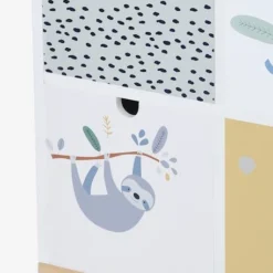 Meuble 6 Bacs Jungle Blanc - Vertbaudet -Vertbaudet shop meuble 6 bacs jungle 4