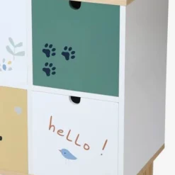 Meuble 6 Bacs Jungle Blanc - Vertbaudet -Vertbaudet shop meuble 6 bacs jungle 5