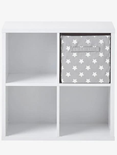 Meuble De Rangement 4 Cases Blanc - Vertbaudet 4 Meuble De Rangement 4 Cases Blanc - Vertbaudet – Image 4