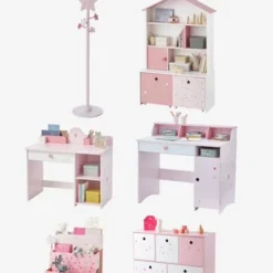 Meuble De Rangement 5 Bacs LIGNE FEERIE Rose étoiles - Vertbaudet 5 Meuble De Rangement 5 Bacs LIGNE FEERIE Rose étoiles - Vertbaudet -Vertbaudet shop meuble de rangement 5 bacs ligne feerie 2