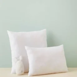 Oreiller Confort Ferme Microfibre Entretien Facile à Bouillir Blanc - Vertbaudet