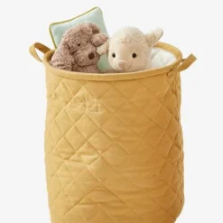 Panier Matelassé Guimauve Jaune Moutarde - Vertbaudet