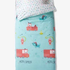 Parure Caradou "facile à Border" Avec Couette PIN PON PIN Bleu - Vertbaudet